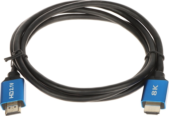 Picture of Kabel HDMI - HDMI 1.5m czarny (HDMI-1.5-V2.1)