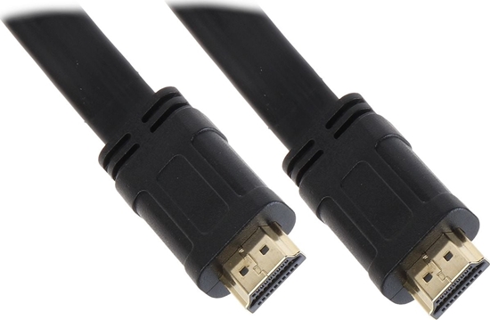 Picture of Kabel HDMI - HDMI 5m czarny (HDMI-5.0-FL)