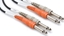 Изображение Kabel Hosa Jack 6.3mm x2 - Jack 6.3mm x2 3m czarny (CPP-203)