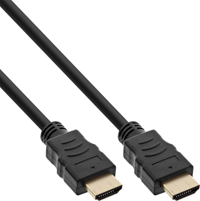 Attēls no Kabel InLine HDMI - HDMI 1 m czarny (B-17501P)
