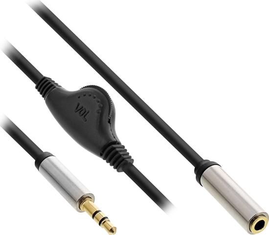 Picture of Kabel InLine Jack 3.5mm - Jack 3.5mm 0.25m czarny (99253B)