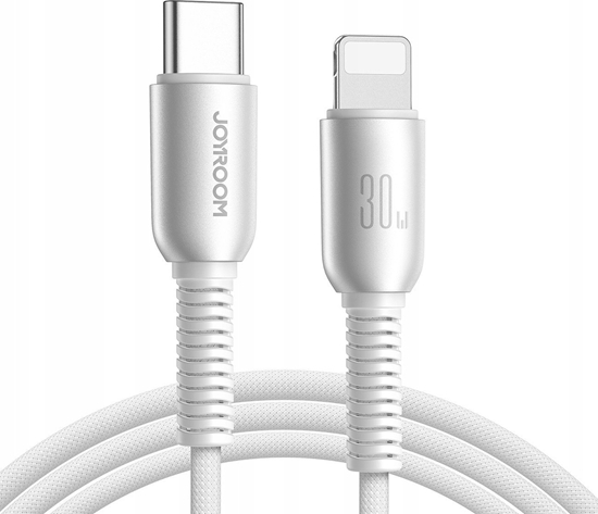 Picture of Kabel USB Joyroom USB-C - Lightning 1.2 m Szary (JYR1125)
