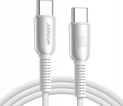 Picture of Kabel USB Joyroom USB-C - USB-C 1.2 m Szary (JYR1126)