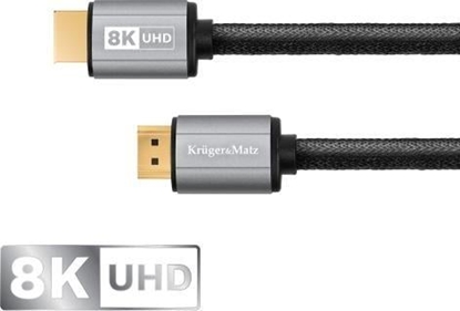Picture of Kabel Kruger&Matz HDMI - HDMI 1.8m czarny (KM1265)