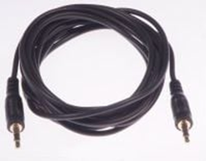 Изображение Kabel Libox Jack 3.5mm - Jack 3.5mm 1.5m czarny (LB0025)