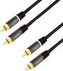 Изображение Logilink Audiokabel 2x Cinch -> 2x Cinch RCA 1.5m, black