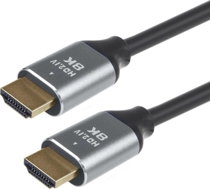 Изображение Kabel Maclean HDMI - HDMI 2m czarny (MCTV-441)