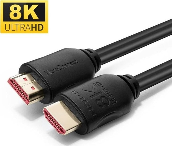 Picture of Kabel MicroConnect MC-HDM19193V2.1 kabel HDMI 3 m HDMI Typu A (Standard) Czarny