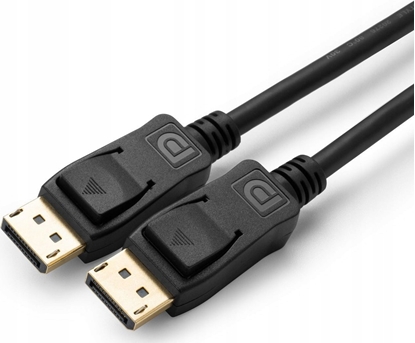 Изображение Kabel MicroConnect Microconnect MC-DP-MMG-200 kabel DisplayPort 2 m Czarny