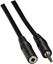 Attēls no Kabel Neutralle Jack 2.5mm - Jack 3.5mm 3m czarny (81919)