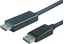 Attēls no Kabel PremiumCord DisplayPort - HDMI 2m czarny (kportadk04-02)