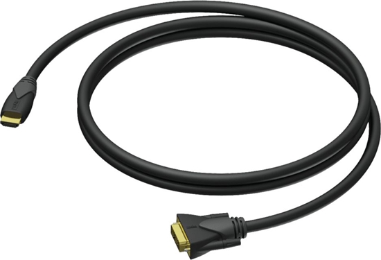 Picture of Kabel Procab HDMI - DVI-D 1.5m czarny (CLV160/1.5)