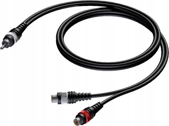 Picture of Kabel Procab Kabel PROCAB CAB727/0.25, RCA (M) do 2x RCA (F) (0,25m)