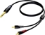 Picture of Kabel Procab Kabel PROCAB CLA719/1.5, 6,3 mm jack (M) stereo do 2 x RCA (M) (1,5m)