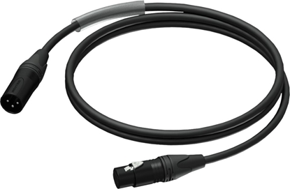 Изображение Kabel Procab XLR - XLR 0.5m czarny (PRA901/0.5)