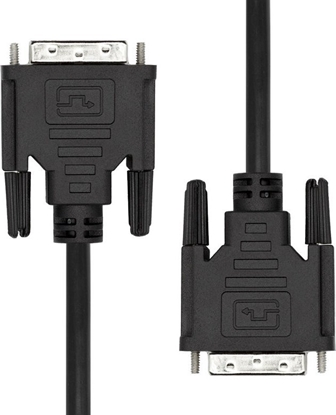 Picture of Kabel ProXtend DVI-D - DVI-D 0.5m czarny (DVI-D 18+1 Cable Black 0.5m)