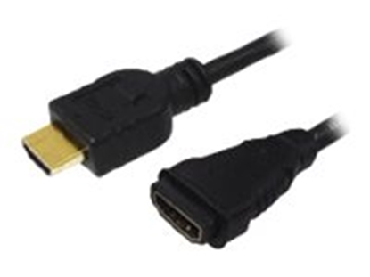 Изображение Logilink HDMI-Kabel Ethernet A -> A St/Bu  2.00m Gold Verl.