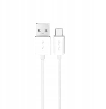 Изображение Kabel USB Puro USB-A - USB-C 3 m Biay (8018417498701)