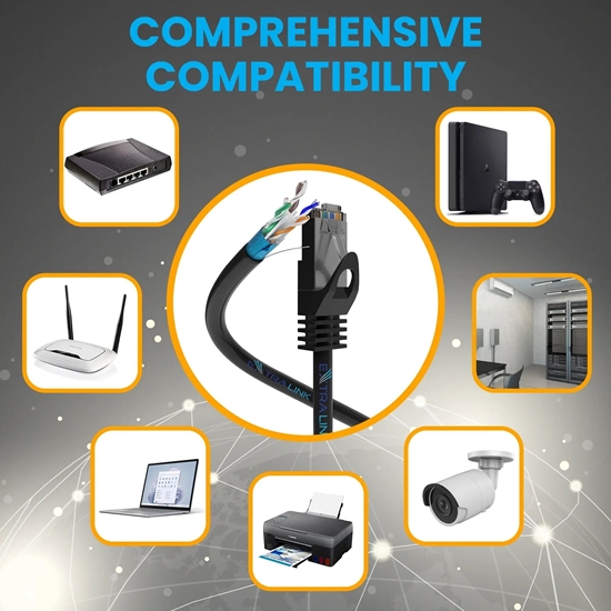 Изображение Extralink CAT6 FTP (F/UTP) V2 Zewntrzny | Kabel sieciowy skrtka | 25M