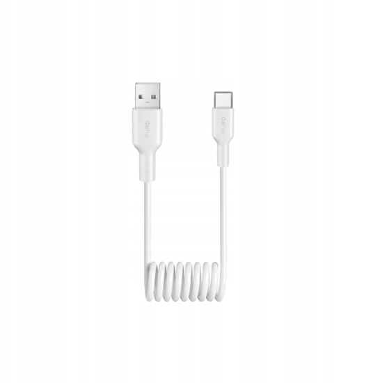 Изображение Kabel USB Puro USB-A - USB-C 1 m Biay (8018417498718)