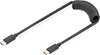 Picture of Kabel spiralny USB C/USB C, USB 2.0, PD 60W, max. 1m Czarny