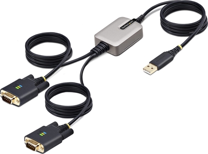 Изображение Kabel StarTech Adap Startech 2-Port USB to Seriell 4m