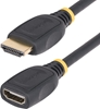 Изображение Kabel StarTech StarTech HD2MF6FL kabel HDMI 2 m HDMI Typu A (Standard) Czarny