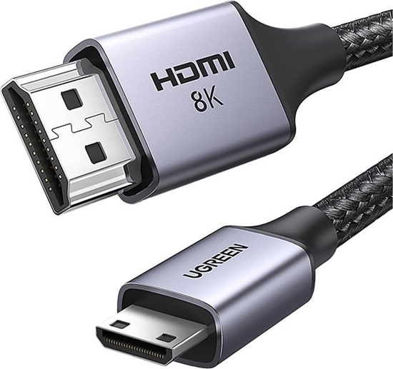 Изображение Kabel Ugreen HDMI Mini - HDMI 1m czarny (15514)