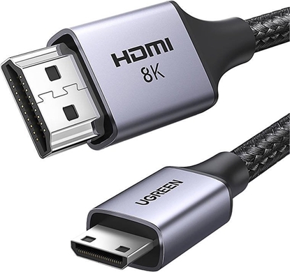 Изображение Kabel Ugreen HDMI Mini - HDMI 2m czarny (15515)