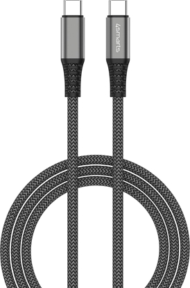 Attēls no Kabel USB 4smarts USB-C - USB-C 3 m Czarny (456267)