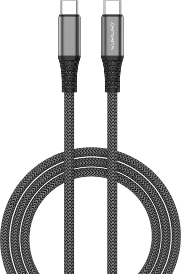 Picture of Kabel USB 4smarts USB-C - USB-C 3 m Czarny (456267)