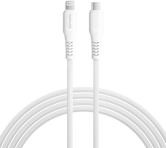 Picture of Kabel USB 4smarts USB-C na Lightning kabel RapidCord PD 30W 1,5m biay