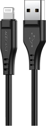 Picture of Kabel USB Acefast USB-A - Lightning 1.2 m Czarny (6974316280828)