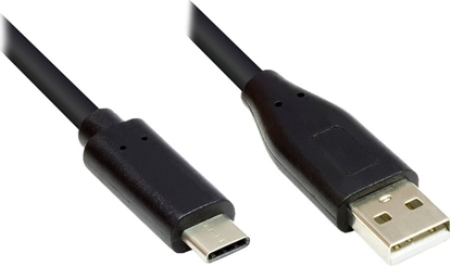 Picture of Kabel USB Alcasa USB-A - USB-C 5 m Czarny (GC-M0120)