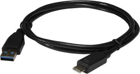 Picture of Kabel USB Art USB-A - 1 m Czarny (KABUSB3.1 A-C 1M AL-OEM-116)