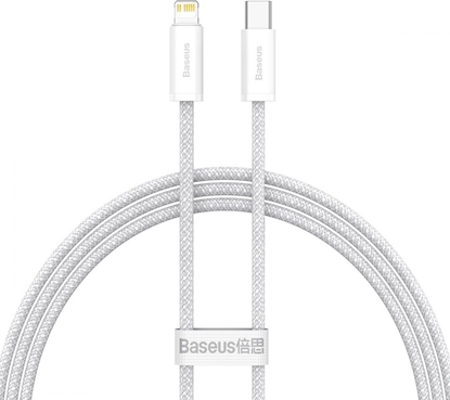 Picture of Kabel USB Baseus USB-C - Lightning 1 m Biay (BSU3071WHT)