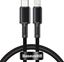 Picture of Kabel USB Baseus USB-C - Lightning 1 m Czarny (BSU1944BLK)