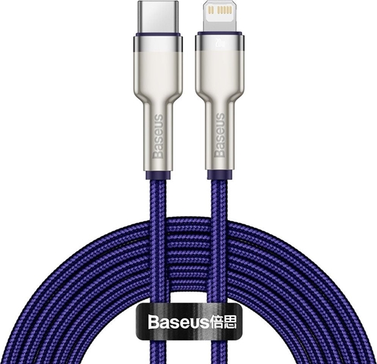 Picture of Kabel USB Baseus USB-C - Lightning 2 m Fioletowy (baseus_20210315153755)