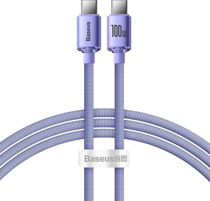 Picture of Kabel USB Baseus USB-C - USB-C 1.2 m Fioletowy (baseus_20220224134231)