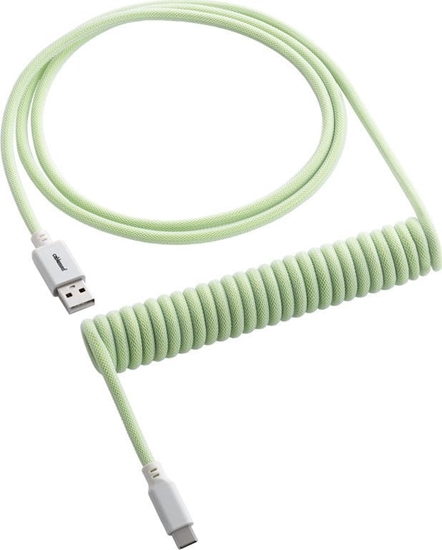 Picture of Kabel USB CableMod USB-C - USB-A 1.5 m Limonkowy (CM-CKCA-CW-LGW150LGW-R)