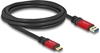 Изображение Delock USB 10 Gbps Cable USB Type-A male to USB Type-C™ male 2 m red metal
