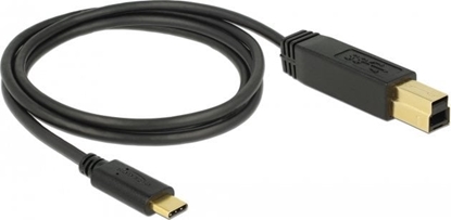 Изображение Delock USB 3.1 Gen 2 (10 Gbps) cable Type-C to Type-B 1 m