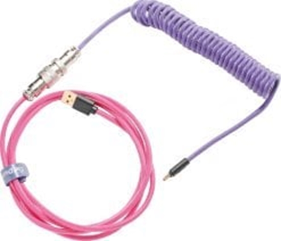 Picture of Kabel USB Ducky USB-A - USB-C 1.8 m Fioletowo-róowy (DKCC-JKCNC1)