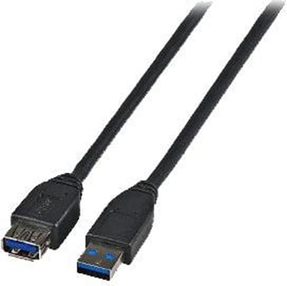 Picture of Kabel USB EFB USB-A - USB-A 1.8 m Czarny (K5237.1,8)