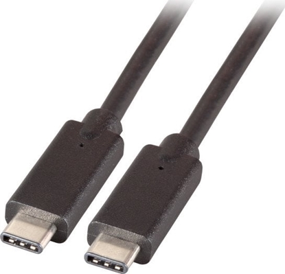 Изображение Kabel USB EFB USB-C - USB-C 1 m Czarny (K5283-5ASW.1)