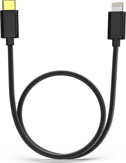 Picture of Kabel USB FiiO USB-C - Lightning 0.5 m Czarny (6953175731030)