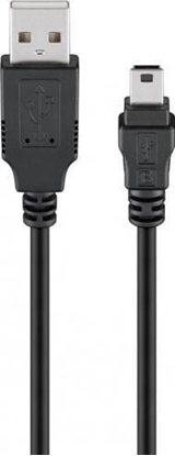 Изображение Kabel USB Goobay USB-A - miniUSB 1 m Czarny (JAB-3914316)