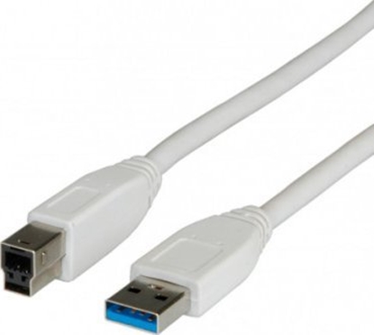 Attēls no Kabel USB iBOX USB-A - USB-B 3 m Beowy (S3003-50)