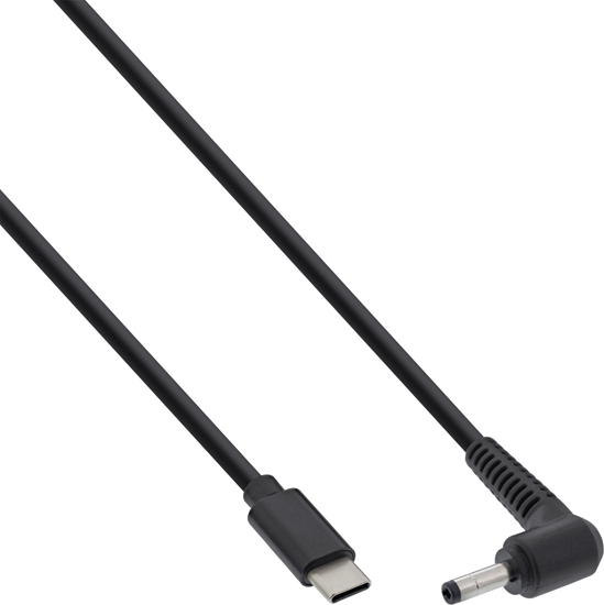 Picture of Kabel USB InLine USB-C - DC 4 x 1.7 mm 2 m Czarny (26675)