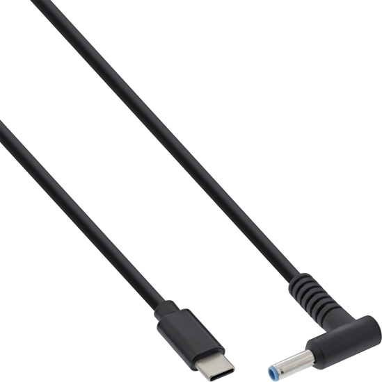 Picture of Kabel USB InLine USB-C - DC 4.5 x 3.0mm 2 m Czarny (26674)